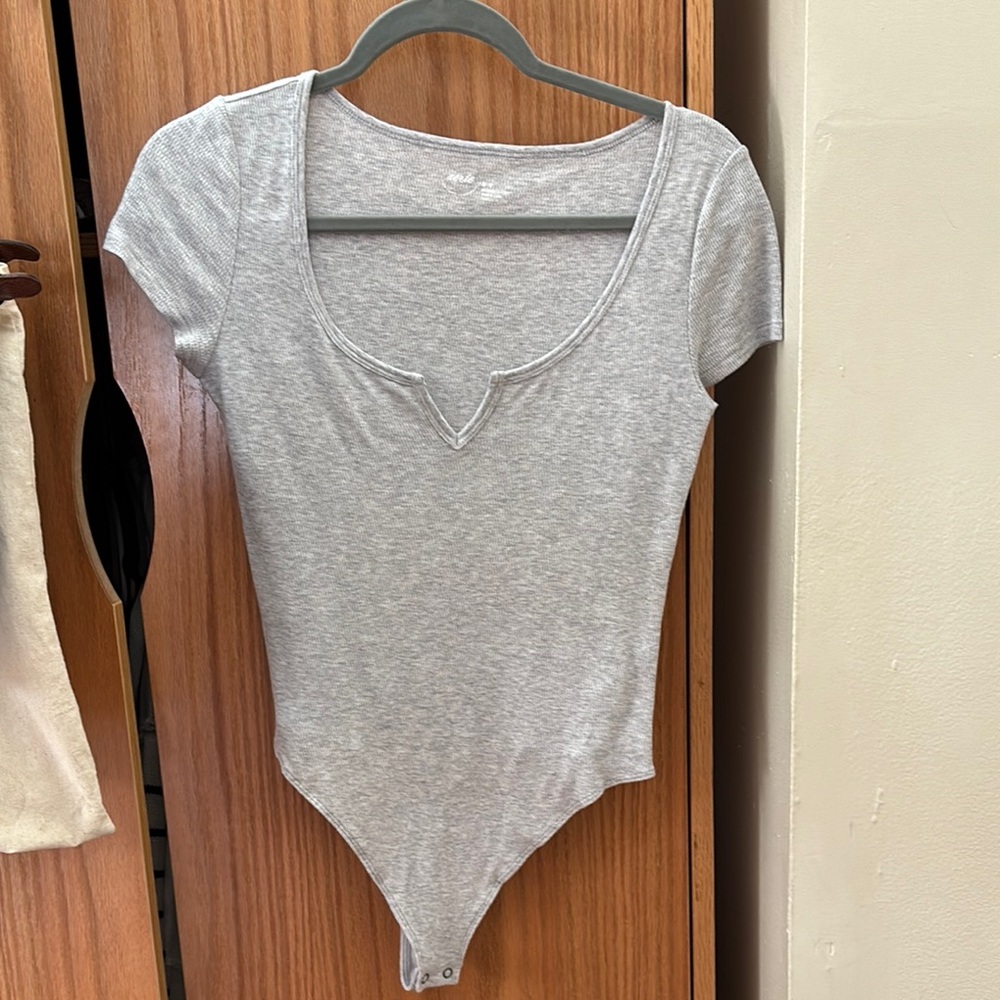 Gray Women's Bodysuit